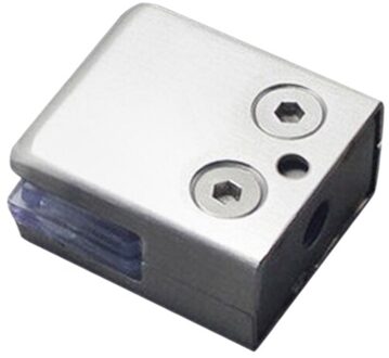 Medium Rvs Glas Sandwich Panel Clip Medium Glas Clip Vaste Beugel Vierkante Vis Mond Clip Plank Laminaat
