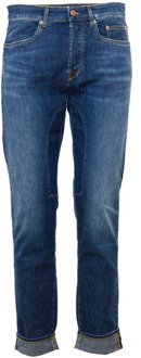 Medium Wassing Denim Jeans Siviglia , Blue , Heren - W35,W31,W34,W32,W36,W33