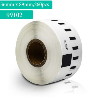 Meerdere Maten Label Roll Lw 11352 11354 30252 99010 30256 Label Compatibel Voor Dymo Labelwriter 400 450 450Turbo Label printer 99012