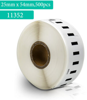 Meerdere Maten Label Roll Lw 11352 11354 30252 99010 30256 Label Compatibel Voor Dymo Labelwriter 400 450 450Turbo Label printer