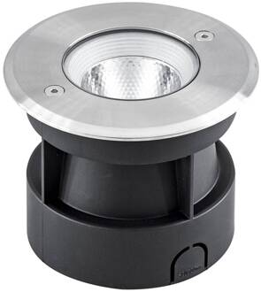 Meerkat LED grondspot inbouwlamp, rond, 10° roestvrij staal