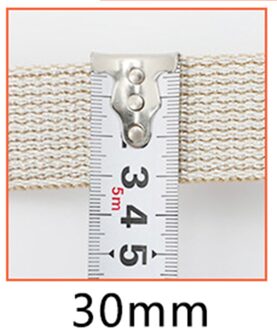 Meetee 4M 25/30/40Mm Nylon Jacquard Singels Rugzak Band Huisdier Kraag Tape Riem Diy Zak kledingstuk Band Naaien Kant Lint Accessoires khaki-30mm