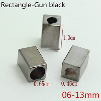 Meetee 50 Stuks 8 Mm/13 Mm Metalen Stpper Sling Touw Aanpassing Gesp Handmatige Diy Trui Hoed Decoratieve Knop kledingstuk Naaien Materiaal 06-13mm