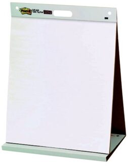 Meeting chart 3M Post-it 563 Super Sticky 508x584mm blanco Wit