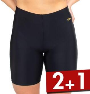 Meg Basic Long Bikini Boxer Zwart,Blauw - 36,38,40,42,44,46,48