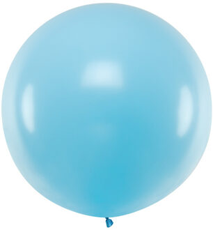 Mega Ballon Pastel Lichtblauw - 1m