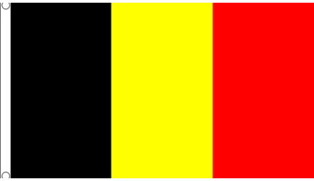 Mega Belgische vlag 150 x 240 cm