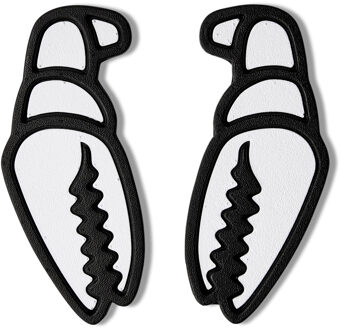 Mega Claw Grip Sticker Snowboard Accessoires 1 Wit dessin