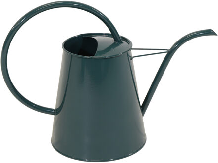 Mega Collections Gieter/plantengieter Olivera - metaal - donkergroen - 3 liter - met lange schenktuit