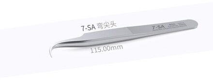 MEGA-IDEA Hoge Hardheid Bga Moederbord Fly Draad Onderhoud Pincet Lange/Korte/Wees Non Magnetische Roestvrij Staal Tang 7-SA
