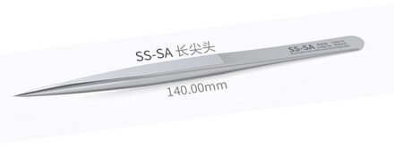 MEGA-IDEA Hoge Hardheid Bga Moederbord Fly Draad Onderhoud Pincet Lange/Korte/Wees Non Magnetische Roestvrij Staal Tang SS-SA