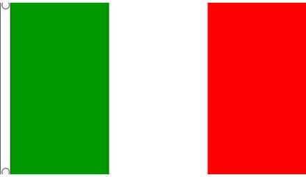 Mega Italiaanse vlag 150 x 240 cm