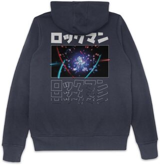 Mega Man Symbol Hoodie - Navy - S Meerdere kleuren