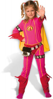 Mega Mindy Verkleedpak Incl Masker 3-5j