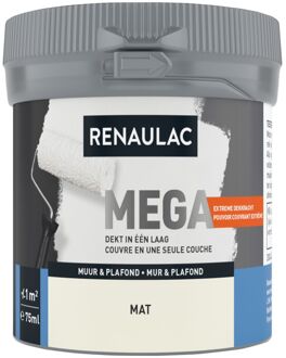 Mega Verftester - Mat - Ral9001 - 75ml