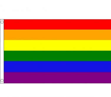 Mega vlag Regenboog 150 x 240 cm