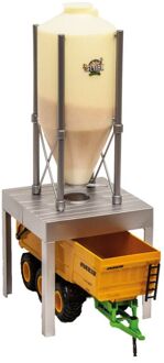 Mega voedersilo 12-delige set 1:32 571929 Wit