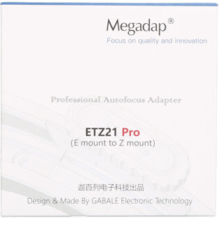 Megadap ETZ21 Pro Sony E to Nikon Z Adapter
