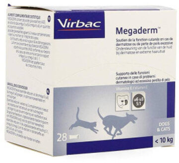 Megaderm Monodosering - hond & kat tot 10 kg/ 28 zakjes 1 verpakking