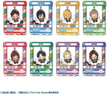 Megahouse Attack on Titan Acrylic Figure Chara Catcher 9 cm Blind Box Display (8)