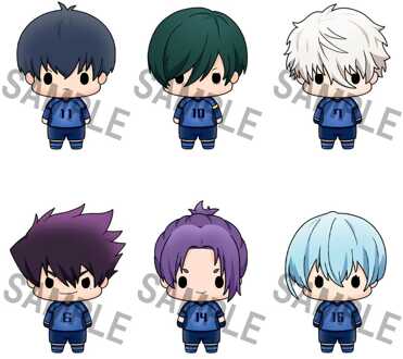 Megahouse Blue Lock Chokorin Mascot Series Trading Figure 6-Pack Vol. 2 5 cm