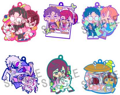 Megahouse Dandadan Rubber Mascot Buddycolle Rubber Charms Vol. 2 7 cm Blind Box Assortment (6)