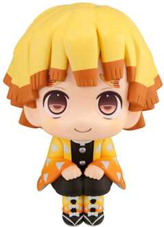 Megahouse Demon Slayer Kimetsu no Yaiba Look Up PVC Statue Zenitsu Agatsuma Smile Ver. 11 cm