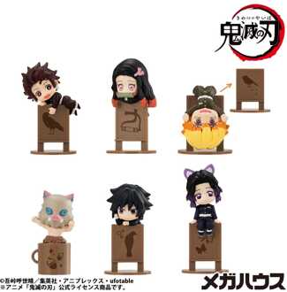 Megahouse Demon Slayer Kimetsu no Yaiba Ochatomo Series Trading Figure 4 cm Assortment (6)