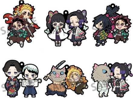 Megahouse Demon Slayer: Kimetsu no Yaiba Rubber Mascot 6 cm Assortment Vol. 4 (6)