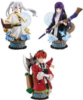 Megahouse Frieren: Beyond Journey's End Petitrama EX Series Trading Figure 3-Set Their Journey 9 cm