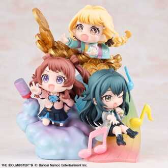 Megahouse Gakuen Idolmaster FigUnity PVC Figure 10 cm (with gift)