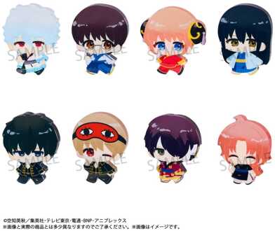Megahouse Gintama Karakoro Clear Candy Trading Figure Vol. 2 5 cm Blind Box Assortment (8)