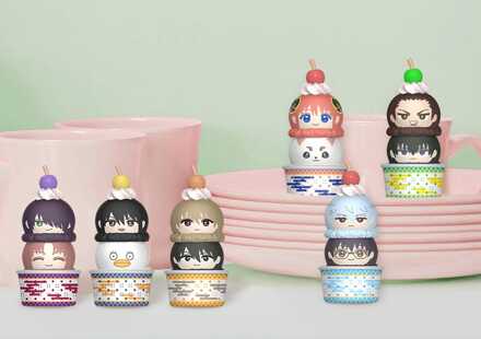 Megahouse Gintama Tsumichen Stack up & Change Trading Figure 8 cm Assortment (6)