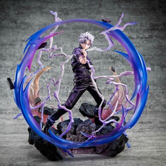 Megahouse Jujutsu Kaisen DX PVC Statue Satoru Gojo Kyoshiki Murasaki Ver. 26 cm