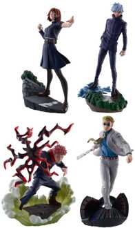 Megahouse Jujutsu Kaisen Petitrama Series Trading Figure 3-Set Jujutsu Kaisen Series Vol.2 Setn 9 cm