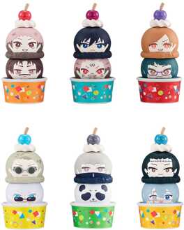 Megahouse Jujutsu Kaisen Tsumichen Stack up & Change Trading Figure 6-Pack 8 cm (with gift)