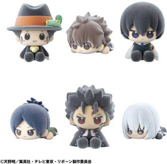 Megahouse Katekyo Hitman Reborn! Nuippo Minifigures 6 cm Blind Box Display (6) (Repeat)
