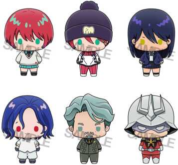 Megahouse Mobile Suit Gundam GQuuuuuuX Chokorin Mascot Series Trading Figure 5 cm Assortment (6)