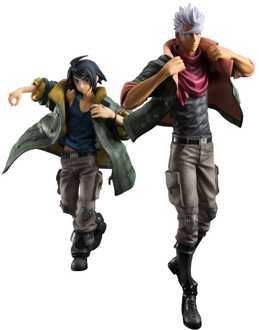 Megahouse Mobile Suit Gundam Iron-Blood Orphans G.E.M. Series PVC Statue Mikazuki Augus & Orga Itsuka 26 cm