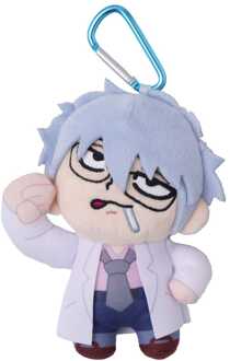 Megahouse Mr. Ginpachi´s Zany Class x Okawabukubu Youth Plush Keychain Ginpachi Sakata 12 cm