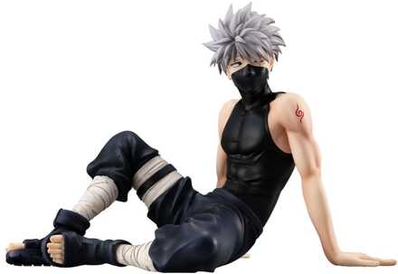Megahouse Naruto Shippuden G.E.M. Series PVC Statue Kakashi-Sensei Palm Size 9 cm