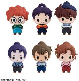 Megahouse Nintama Rantaro Chokorin Collection Minifigures 5 cm Vol.2 Blind Box Display (6) (Repeat)