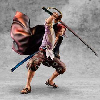Megahouse One Piece P.O.P PVC Statue Playback Memories Red-haired Shanks 21 cm