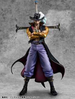 Megahouse One Piece P.O.P SA-MAXIMUM PVC Statue Hawk Eye Dracule Mihawk Ver. R 29 cm