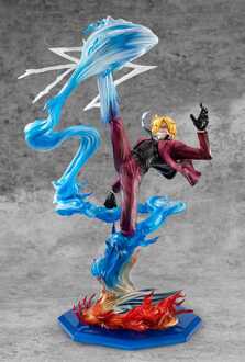 Megahouse One Piece Portrait Of Pirates K-MAXIMUM PVC Statue Sanji 30 cm