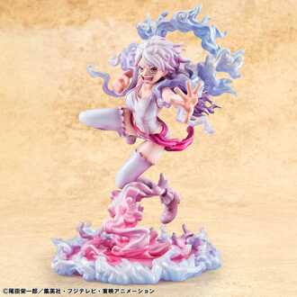 Megahouse One Piece Portrait of Pirates PVC Figure Evolutionary History Jewelry Bonney The Freest Future Ver. 24 cm
