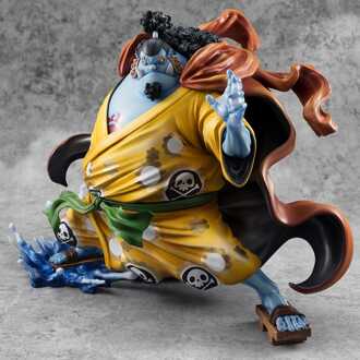 Megahouse One Piece Portrait Of Pirates SA-MAXIMUM PVC Statue Knight of the Sea Jinbe Limited Reprint 25 cm