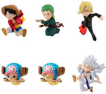 Megahouse One Piece Tobimasu Trading Figure 5 cm Blind Box Assortment (6)