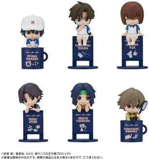 Megahouse The New Prince of Tennis Ochatomo Mini Figures Prince's Tea Time Again! 4 cm Blind Box Assortment (6)