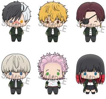 Megahouse Wind Breaker Chokorin Mascot Series Trading Figure Vol. 2 5 cm Assortment (6)